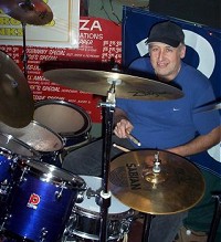Boyd Martin on drums...