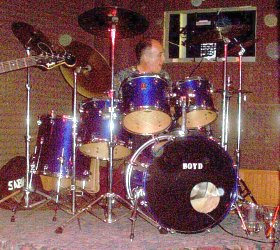 Boyd's drumset
